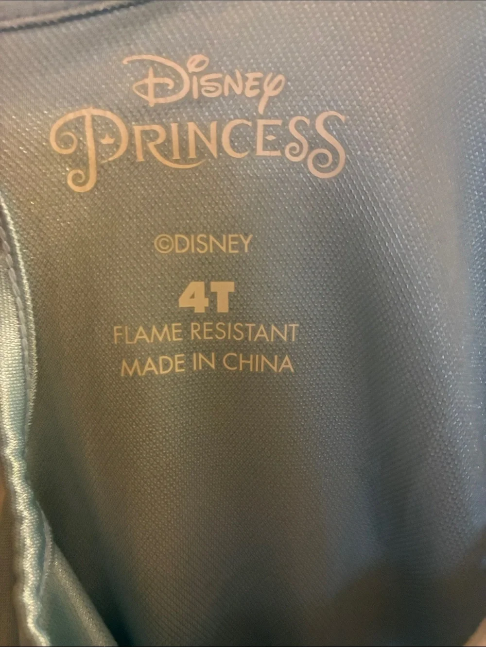 Disney Princess Girls Cinderella Nightgown 4T